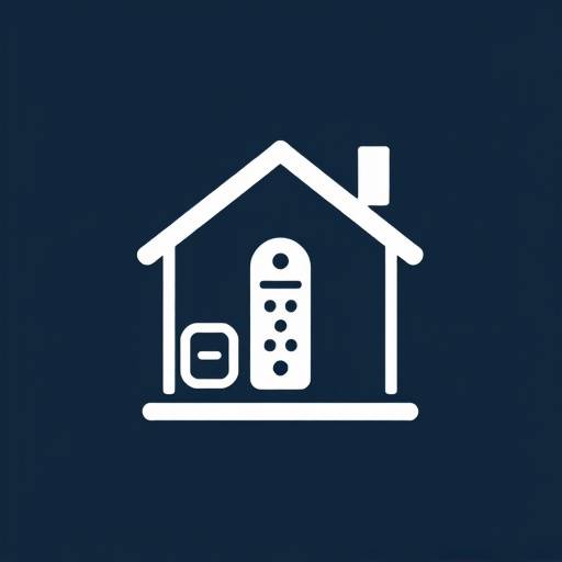 Ic&radic;&yen;ne repr&radic;&copy;sentant l'automatisation domestique